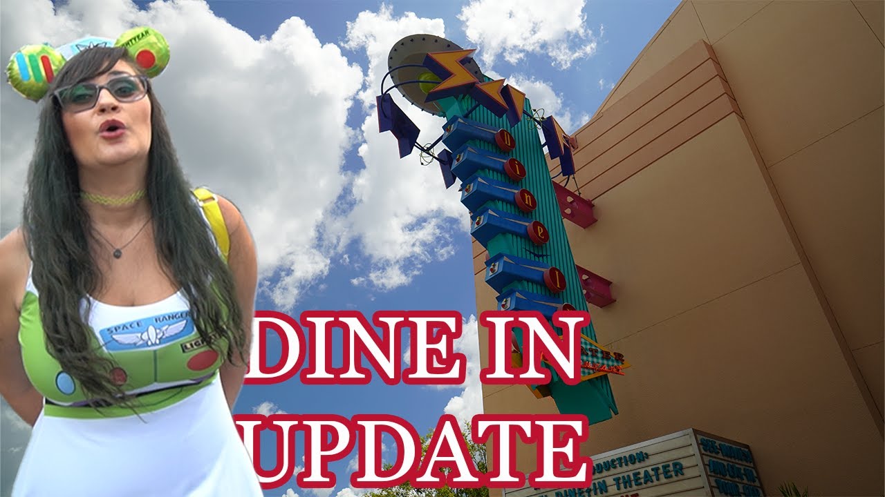 Sci Fi Dine In Theater 🛸Disney Hollywood Studios food review