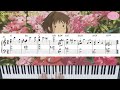 Ghibli Lo-Fi Piano (+Sheet Music)