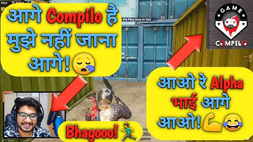 CompiloYT Vs Alpha Clasher,HYDRA BTS, PYTHON || JABARDAST🤪 FIGHT IN NOVO