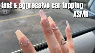 ASMR | lofi fast & aggressive car tapping and scratching | ASMRbyJ