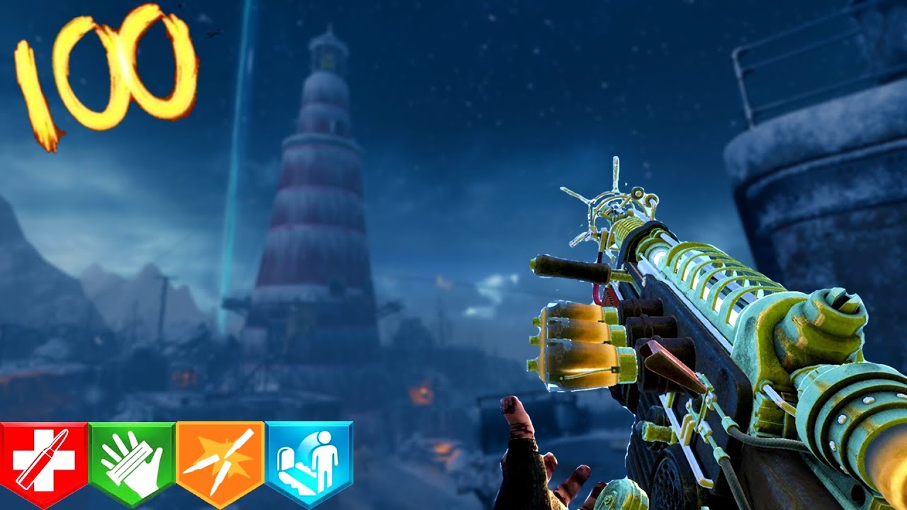 Black Ops 3 Zombies Call Of The Dead Remastered Round 100 Attempt ...