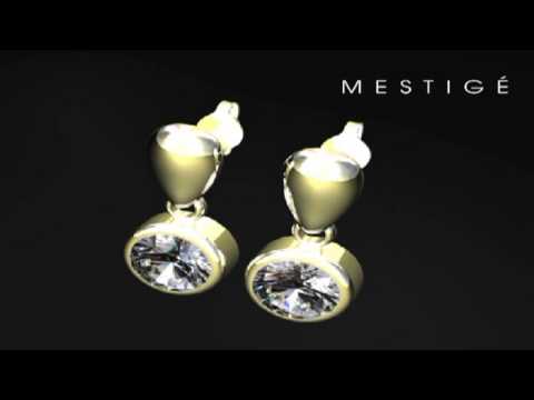 Mestige Dazzling Drop Earrings