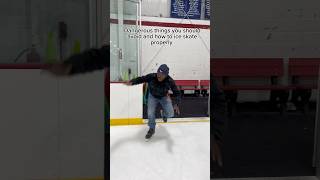 Dangerous things you should avoid and how to skate properly #skating #iceskating #hockey #skate 5 Ways To Skate In Cold Weather
