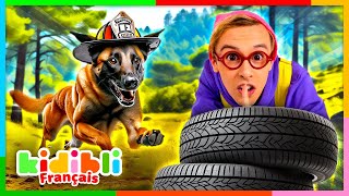 Je Suis Secouru Par Des Chiens Pompiers Vidéos Educatives Pour Enfants Kidibli