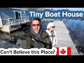 Living in a Tiny Boat House in Canadian Winter + Help us decide! ✈️  Winter in Halifax Nova Scotia