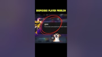 This Team Contains Suspicious Player Under investigation. Unable to join this team