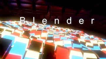 Blender disco floor simulation