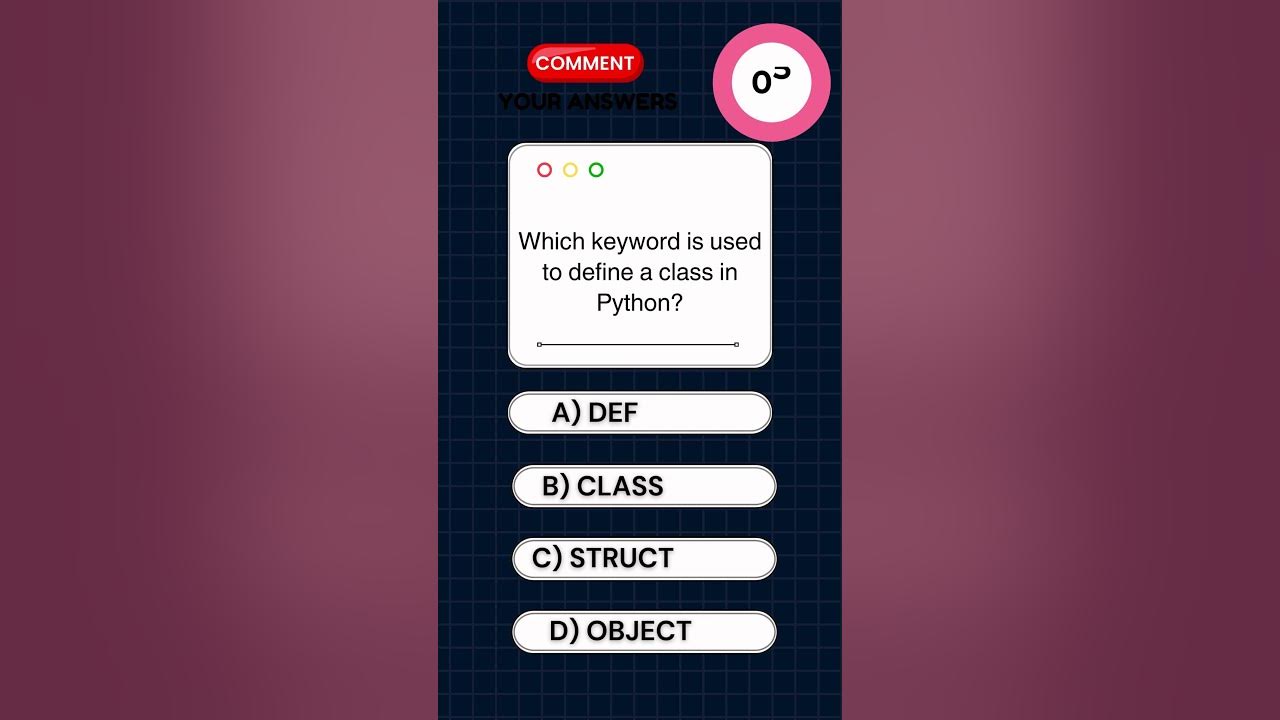 Day5 -easy Level Quiz 🚀💻30-Day Python Quiz Challenge #python #quiz # ...