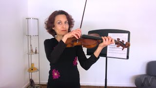 Basic Violin Technique - "Big Bubble" Exercise