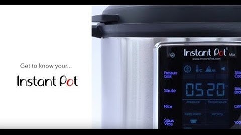 Getting Started with Your Instant Pot