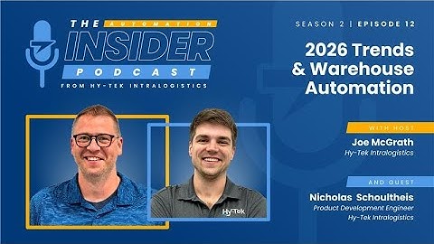 2026 Trends In Warehouse Automation