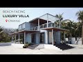 Beach facing luxury villa  built with 4 shipping containers in chennai  the habitainer