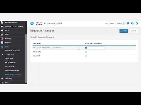 Cisco Tech Talk Resource Allocation on RV260 router   Routers   Cisco Video Portal