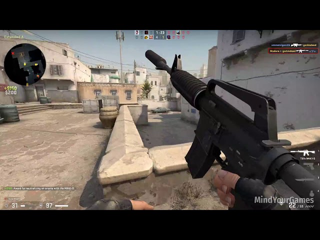 Counter-Strike: Global Offensive - Dust 2 (2017 Map) Gameplay (PC