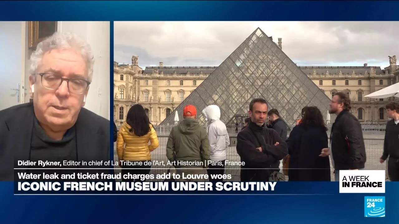Yet more embarassment for the Louvre amid ticket fraud revelations and leaky pipes • FRANCE 24