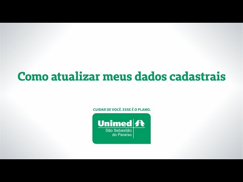 Como atualizar os dados cadastrais do usuário