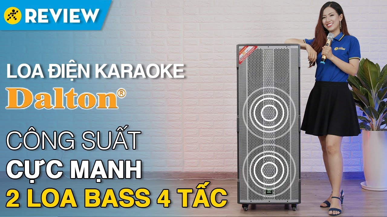 dien may cho lon da lat New Update Loa điện Dalton: công suất 1600W siêu lớn, bass cực ấm (TS-15A2500) • Điện máy XANH