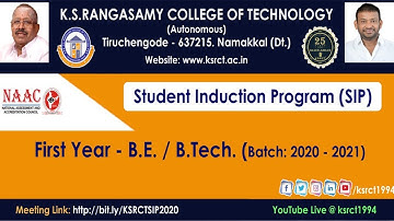 Student Induction Program(SIP2020) Day-1/Session-2