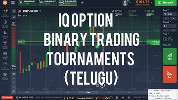Iq Option Binary Trading Tournament Paltform (TELUGU)