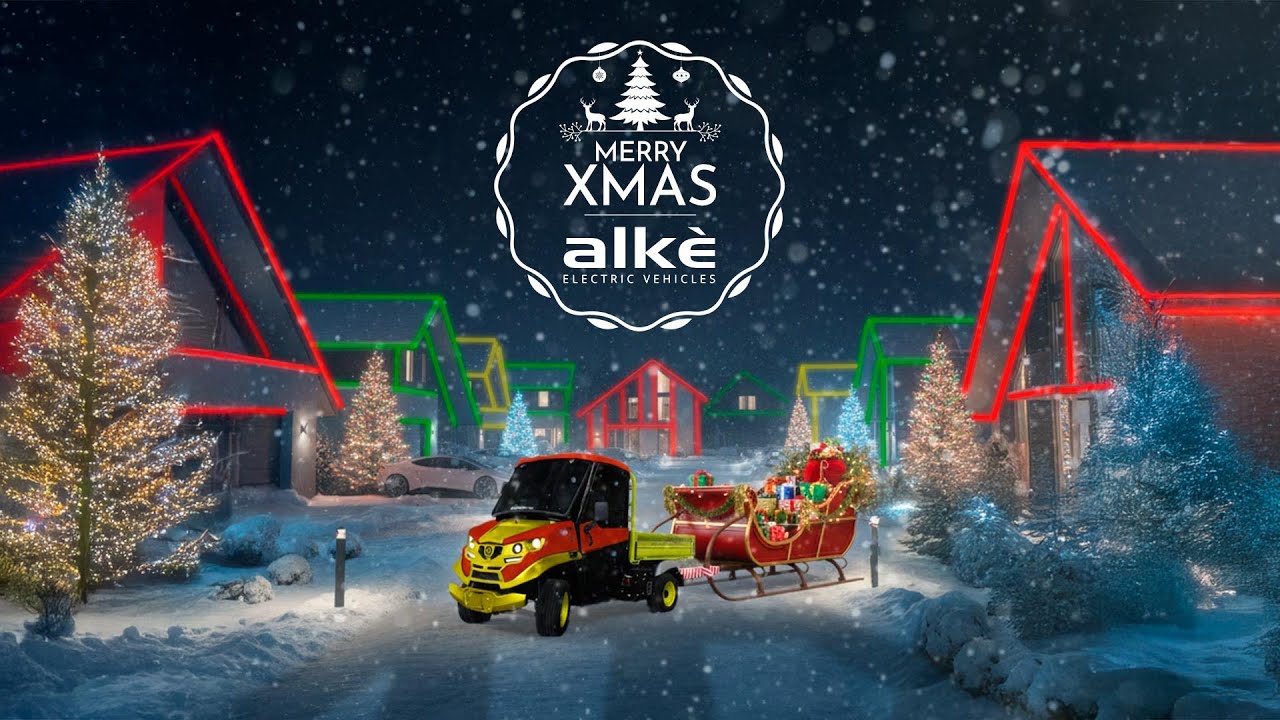 Frohe Weihnachten von Alkè Elektrofahrzeuge!