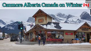 Canmore Alberta Canada on Winter | Canmore walking. #Alberta #Canada #Canmore