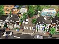TINY HOUSE NEIGHBORHOOD 🏡 | THE SIMS 4 - Speed Build (NO CC)