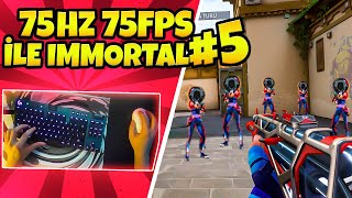 75 HZ + 75 FPS ile Sıfırdan İmmortal'a Kasıyorum 5.Bölüm (Valorant)