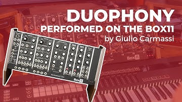 DUOPHONY on the BOX11 | Giulio Carmassi