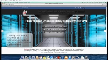How to setup Goghost OpenVPN on Mac OS X Tutorial