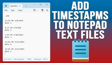 Have Date & Time Stamps Automatically Added to Text Files Every Time You Edit Them