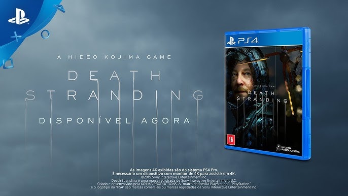 Jogo Death Stranding PS4 - R.M. Brasil - 3 anos! =D