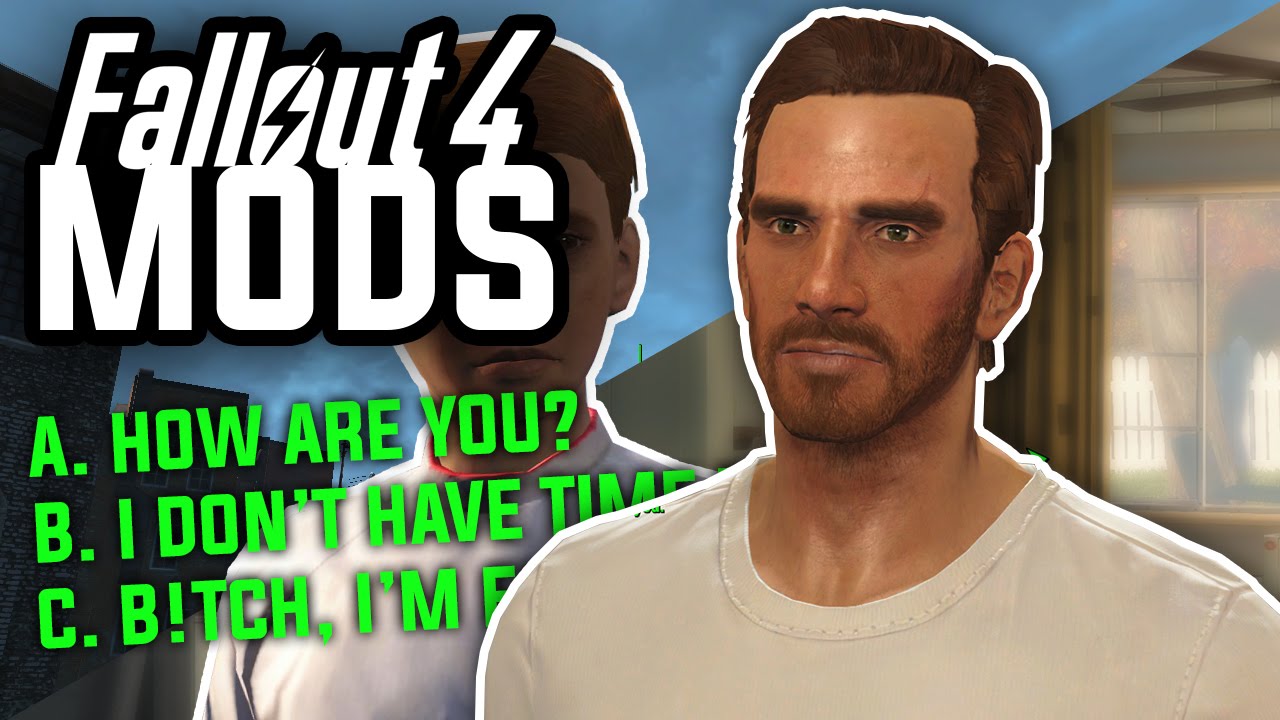 Fallout 4 Mod: Full Dialogue Interface! - YouTube