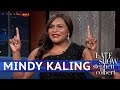 Mindy Kaling Gets Cut Off By Stephen's Apple Watch