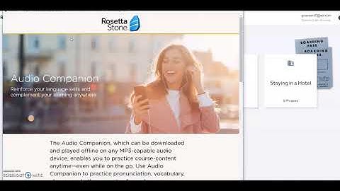 How to use Rosetta Stone