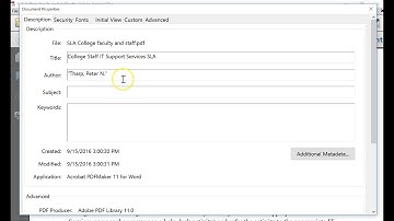 WCAG Accessibility steps for PDF files