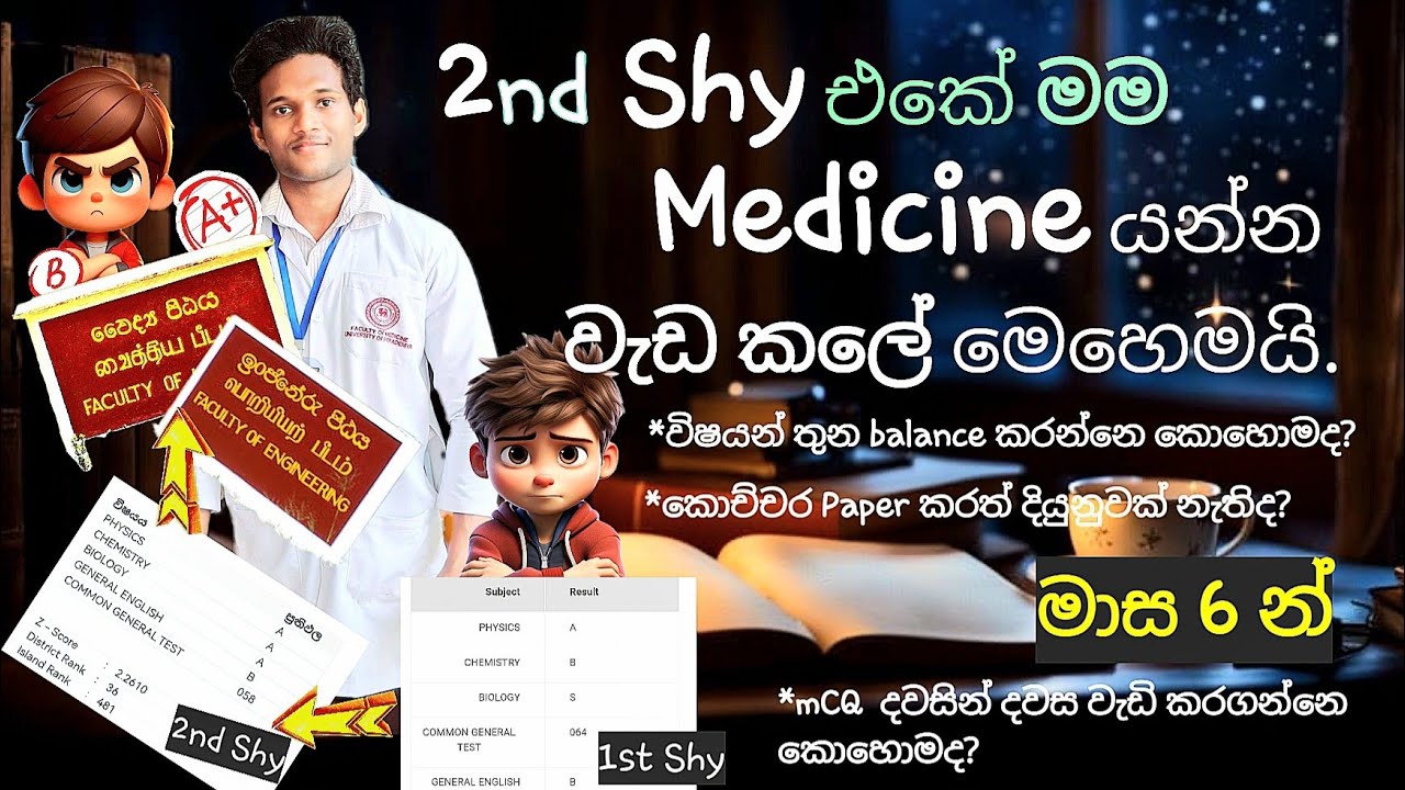 විෂයන් තුන Balance කරන්නෙ කොහොමද?|2nd,3rd Shy AAA ක් ගන්න හැටි|Papers හරියට කරන විදිය|DReam ALevel