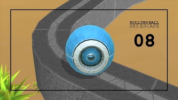 Rolling Ball Sky Escape | Gameplay Part.08 | Level 66-70