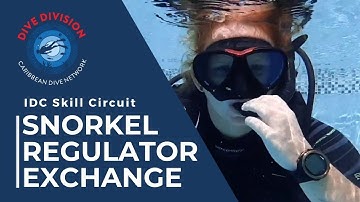 PADI IDC Skill Circuit: Snorkel Regulator Exchange (Revised Instructor Development Course)