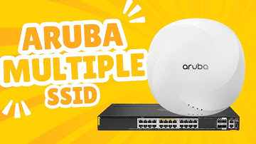 Configuring SSID by VLAN on Aruba Virtual Controller