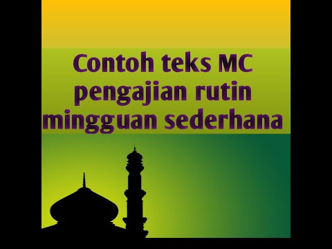 Video: Cara Mengatur Pengajian