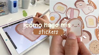 Making my own stationery: how I make my stickers