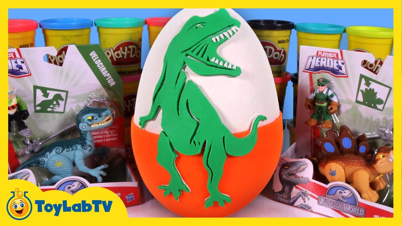 dinosaur play doh youtube