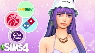 Recreating ICONIC fast food chains as characters in the Sims 4!!❤| Sims 4 CAS