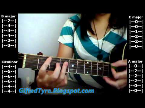 Guitar Tutorial: "Drive By" By Train (Tabs Included) NO CAPO!