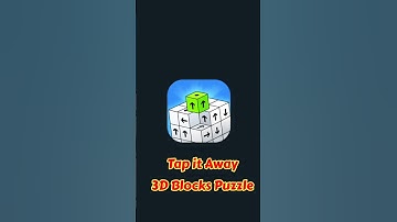 Tap it Away 3D Blocks Puzzle #tapitaway #puzzlegame #offlinegames #androidgames #ytshorts #gameplay