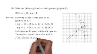 3x Y 10 And X Y 2 Problem Set 1 Q3 5 Of Linear Equations In Two Variables Youtube