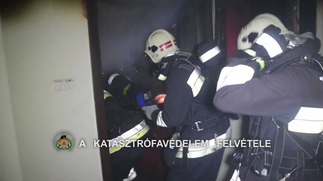 Lakástűz a XVI. kerületben