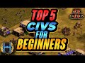 Top 5 Civilizations For Beginner Players | AoE2