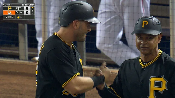 PIT@MIA: Pirates score eight runs in the 2nd inning