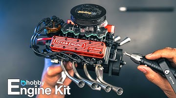 Toyan V8 FSV800G Engine | Speed Build | Stirlingkit